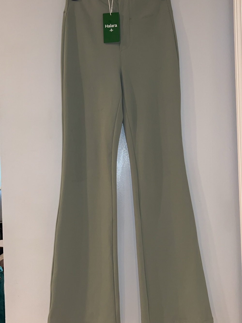 HALARA Olive Sage Flare Pants